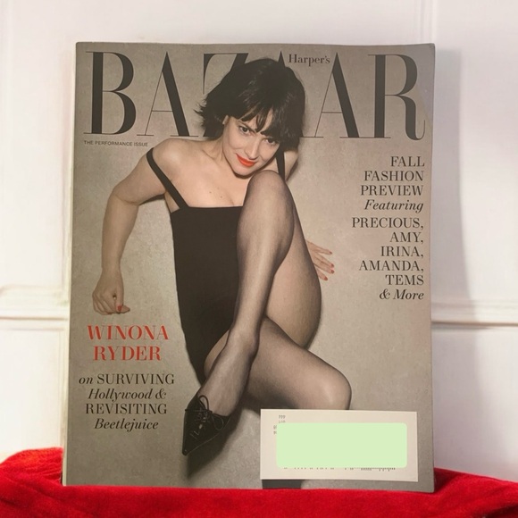 Harpers Bazaar Magazine Lot Of 2 June July August 2024 Winona Ryder Emma Corrin - Picture 6 of 9